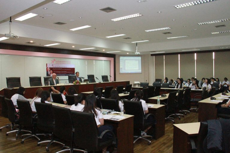 Special Lecture Series หัวข้อ “Rule of Law and Economic Growth and How It Relates to Economic Development”