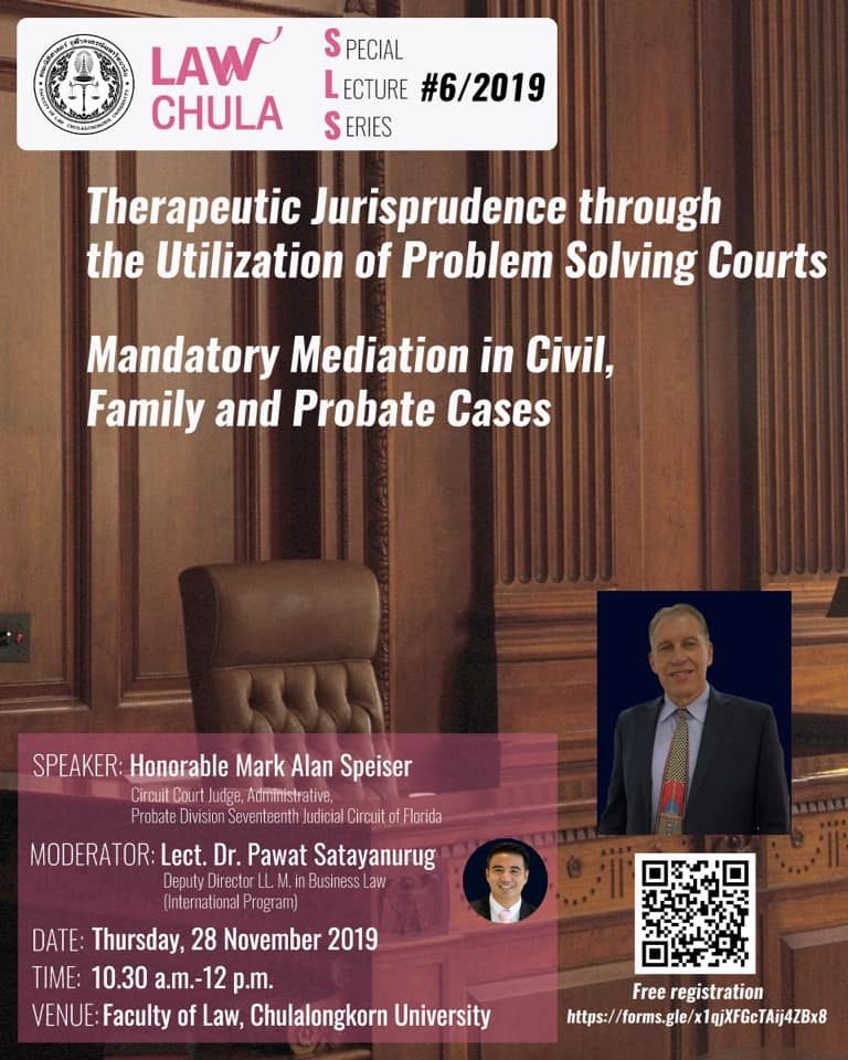 Therapeutic Jurisprudence through the Utilization of Problem Solving Courts & Mandatory Mediation in Civil, Family and Probate Cases