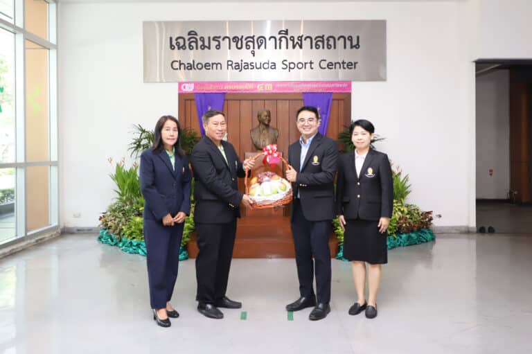 คณะนิติศาสตร์ จุฬาลงกรณ์มหาวิทยาลัย ขอแสดงความยินดีแด่ ศูนย์กีฬาแห่งจุฬาลงกรณ์มหาวิทยาลัย ครบรอบ 43 ปี ประจำปี 2566