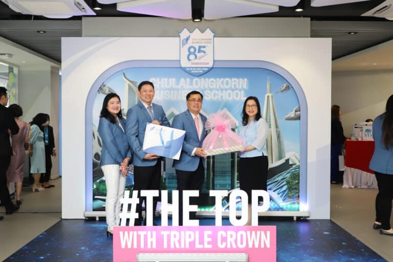 คณะนิติศาสตร์ จุฬาลงกรณ์มหาวิทยาลัย ขอแสดงความยินดีแด่ คณะพาณิชยศาสตร์และการบัญชี ครบรอบ 85 ปี ประจำปี 2566