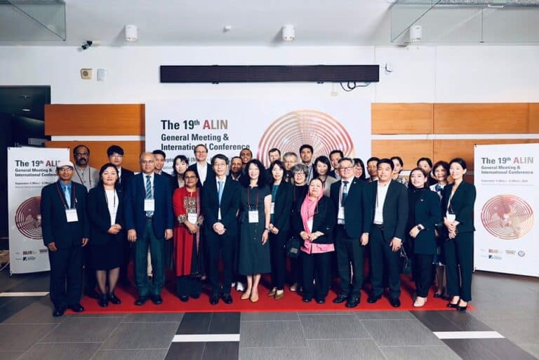 รองคณบดีด้านวิรัชกิจและนวัตกรรม เข้าร่วมการประชุม ALIN (Asia Legal Information Network) General Meeting & International Conference ครั้งที่ 19