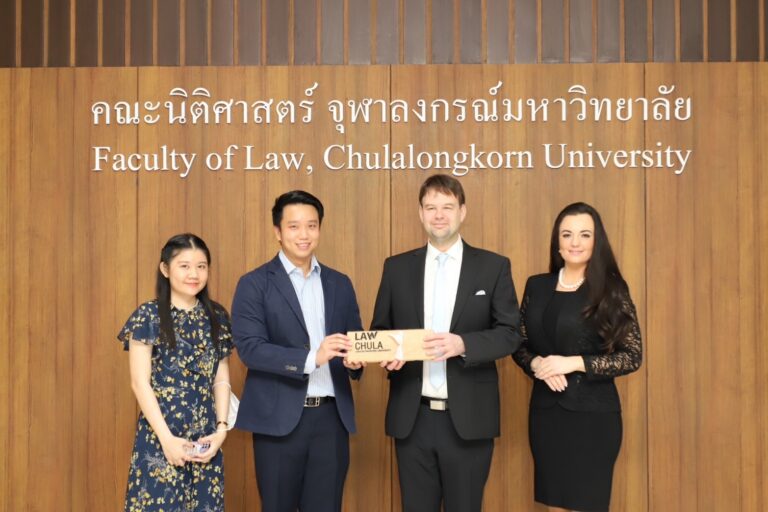 คณะนิติศาสตร์ จุฬาลงกรณ์มหาวิทยาลัย ได้ให้การต้อนรับ H.E. Mr.Sándor Sipos เอกอัครราชทูตฮังการีประจำประเทศไทย