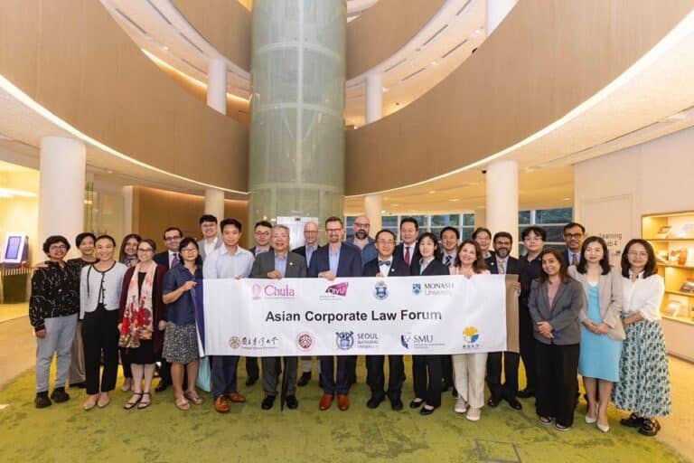 เข้าร่วมการประชุม Asian Corporate Law Forum 2024 ณ คณะนิติศาสตร์ Singapore Management University