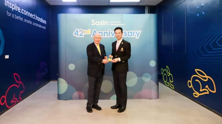 คณะนิติศาสตร์ จุฬาลงกรณ์มหาวิทยาลัย ขอแสดงความยินดีแด่ สถาบันบัณฑิตบริหารธุรกิจ ศศินทร์ จุฬาลงกรณ์มหาวิทยาลัย ครบรอบ 42 ปี ประจำปี 2567