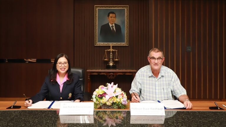 คณะนิติศาสตร์ จุฬาลงกรณ์มหาวิทยาลัยได้ร่วมลงนามบันทึกข้อตกลงความร่วมมือกับมหาวิทยาลัยเดอแรม