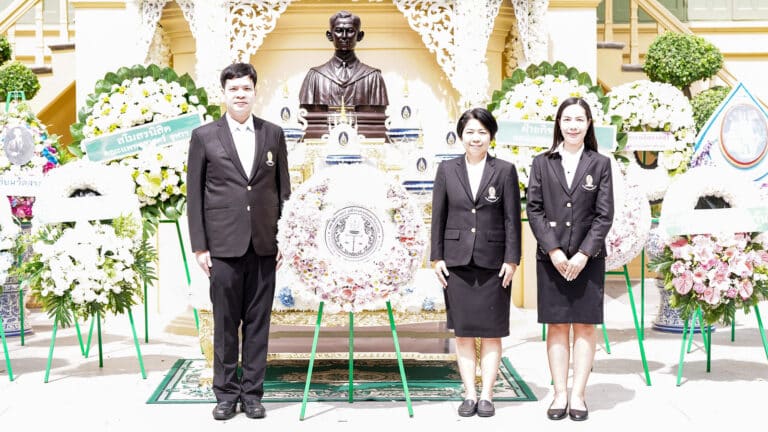 คณะนิติศาสตร์ จุฬาลงกรณ์มหาวิทยาลัย ร่วมพิธีวางพวงมาลา “วันมหิดล”