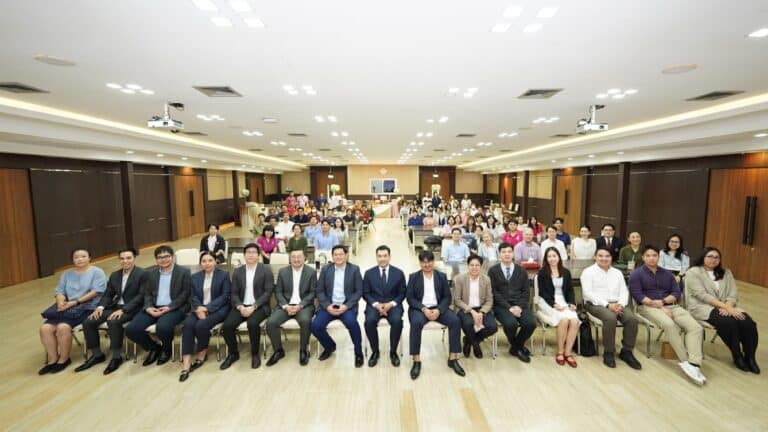 คณบดีพบประชาคมคณะนิติศาสตร์: งานแถลงนโยบายและทิศทางการบริหารคณะนิติศาสตร์